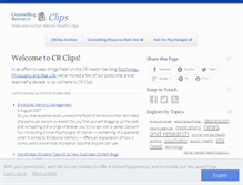 Tablet Screenshot of crclips.com